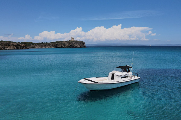 N°42 TOUR IN BARCA A MOTORE NELL' ARCIPELAGO DEL SULCIS