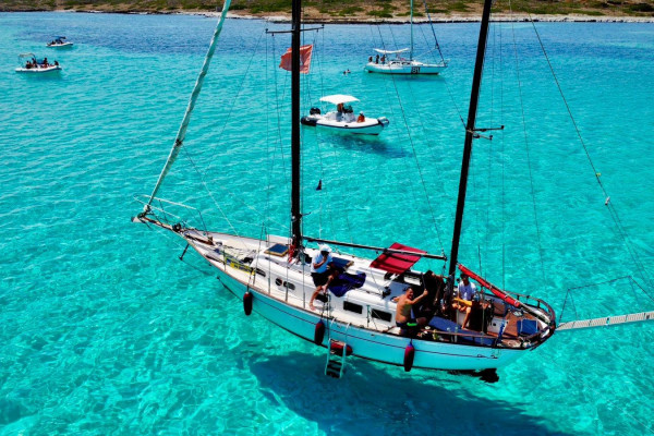 N°107 L'ASINARA IN VELIERO CON PRANZO A BORDO